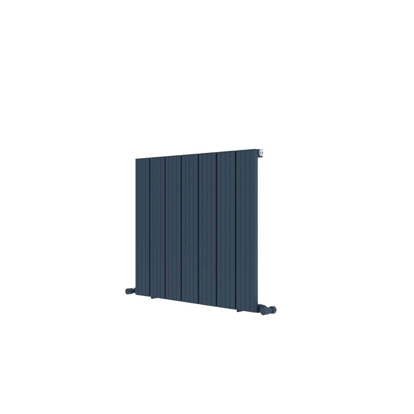Carisa Chambord Horizontaler Aluminium-Heizkörper, modernes Design, Anthrazit