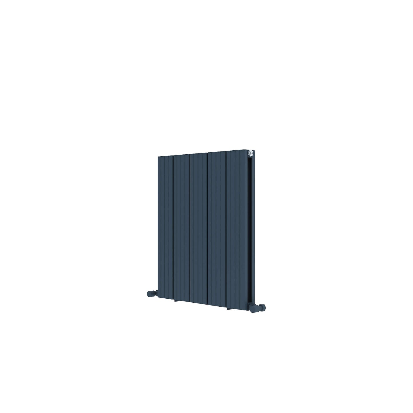 Carisa Chambord Horizontaler Aluminium-Heizkörper, modernes Design, Anthrazit