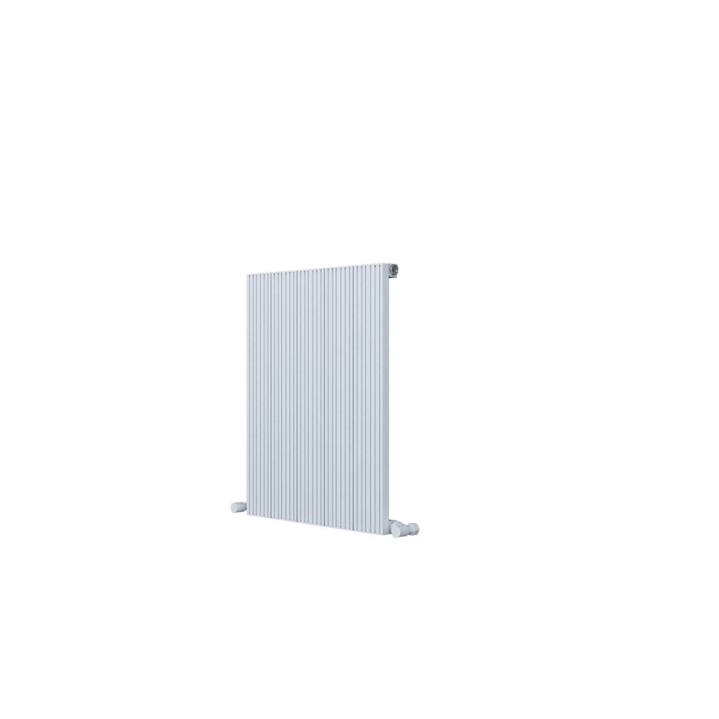 Carisa Monza Horizontaler Aluminiumheizkörper Modernes Design Weiß HB Mid