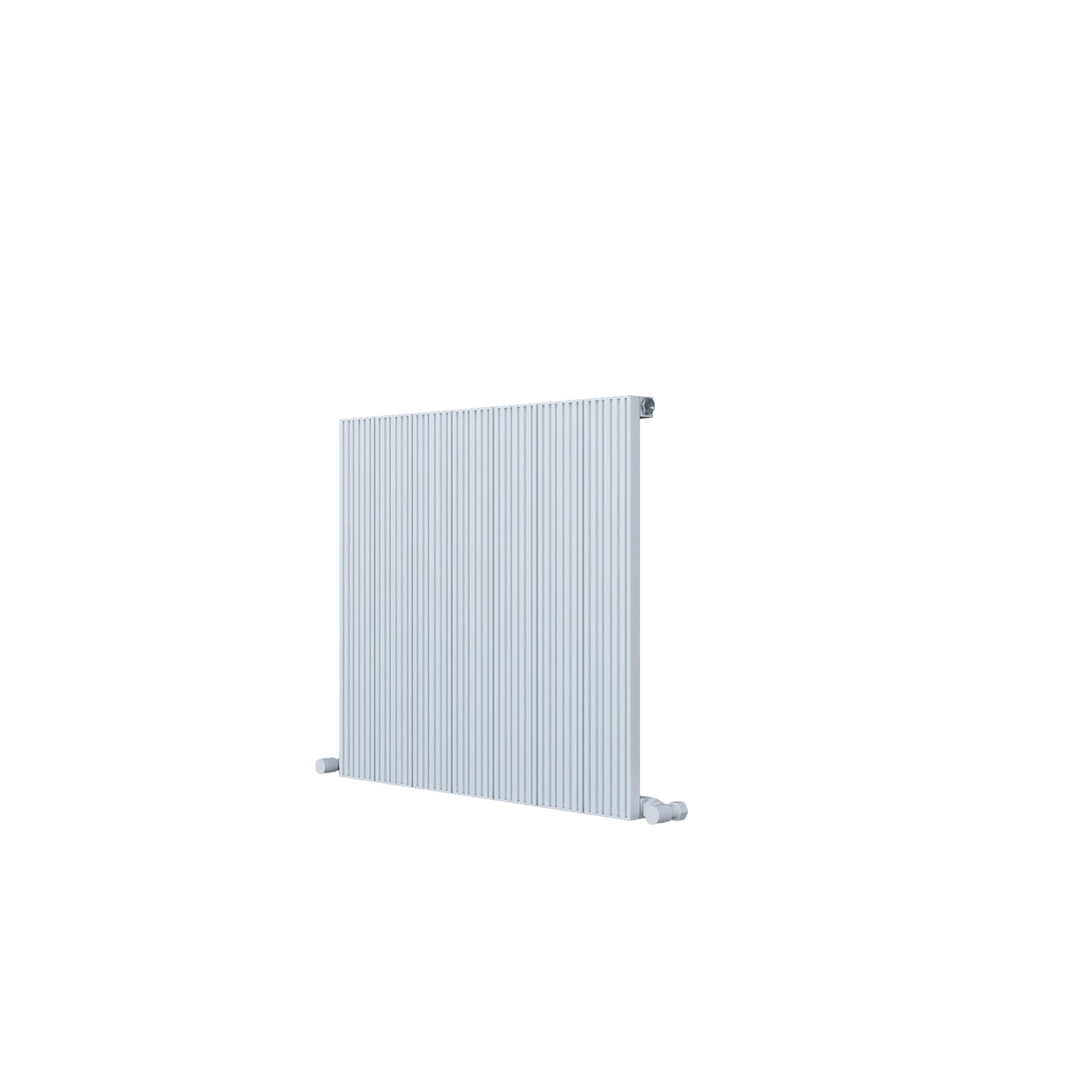 Carisa Monza Horizontaler Aluminiumheizkörper Modernes Design Weiß HB Mid