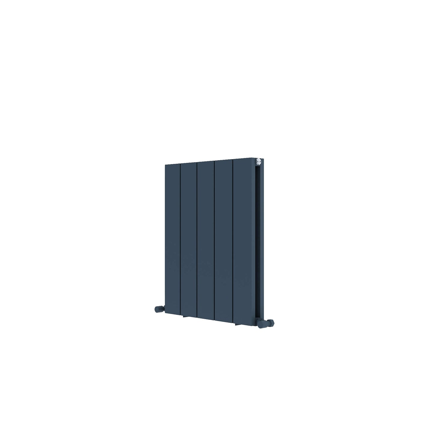 Carisa Nemo Horizontaler Aluminium-Heizkörper, modernes Design, Anthrazit