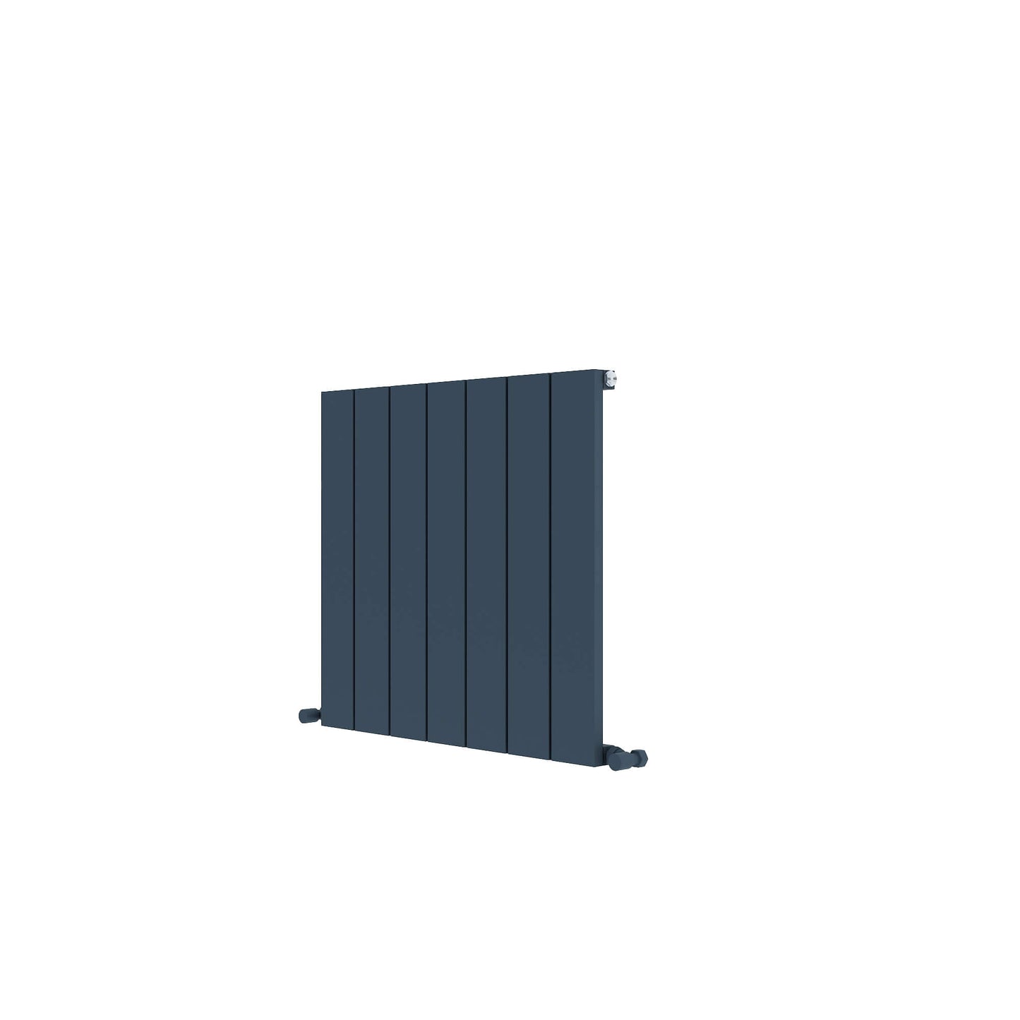 Carisa Nemo Horizontaler Aluminium-Heizkörper, modernes Design, Anthrazit