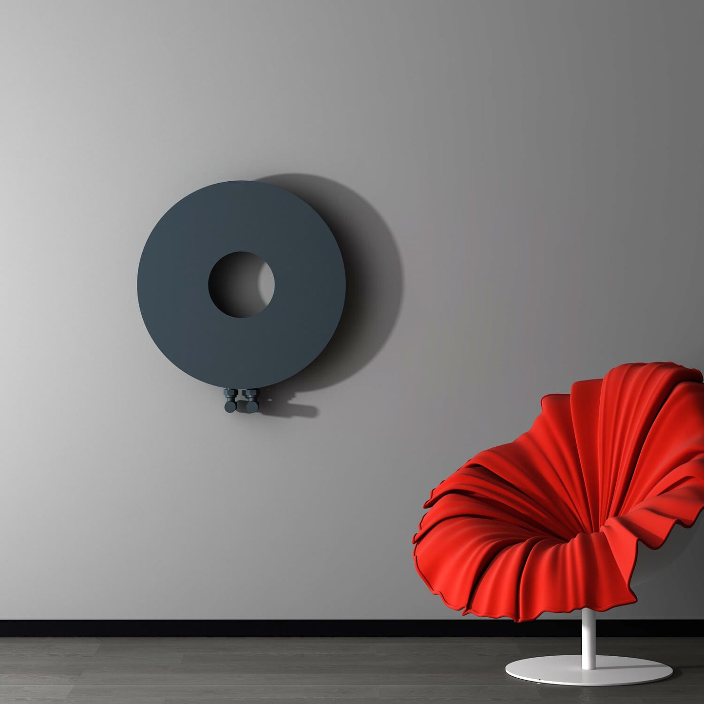 Carisa Rochester Heizkörper Slim Design Stahl Modernes Design Anthrazit