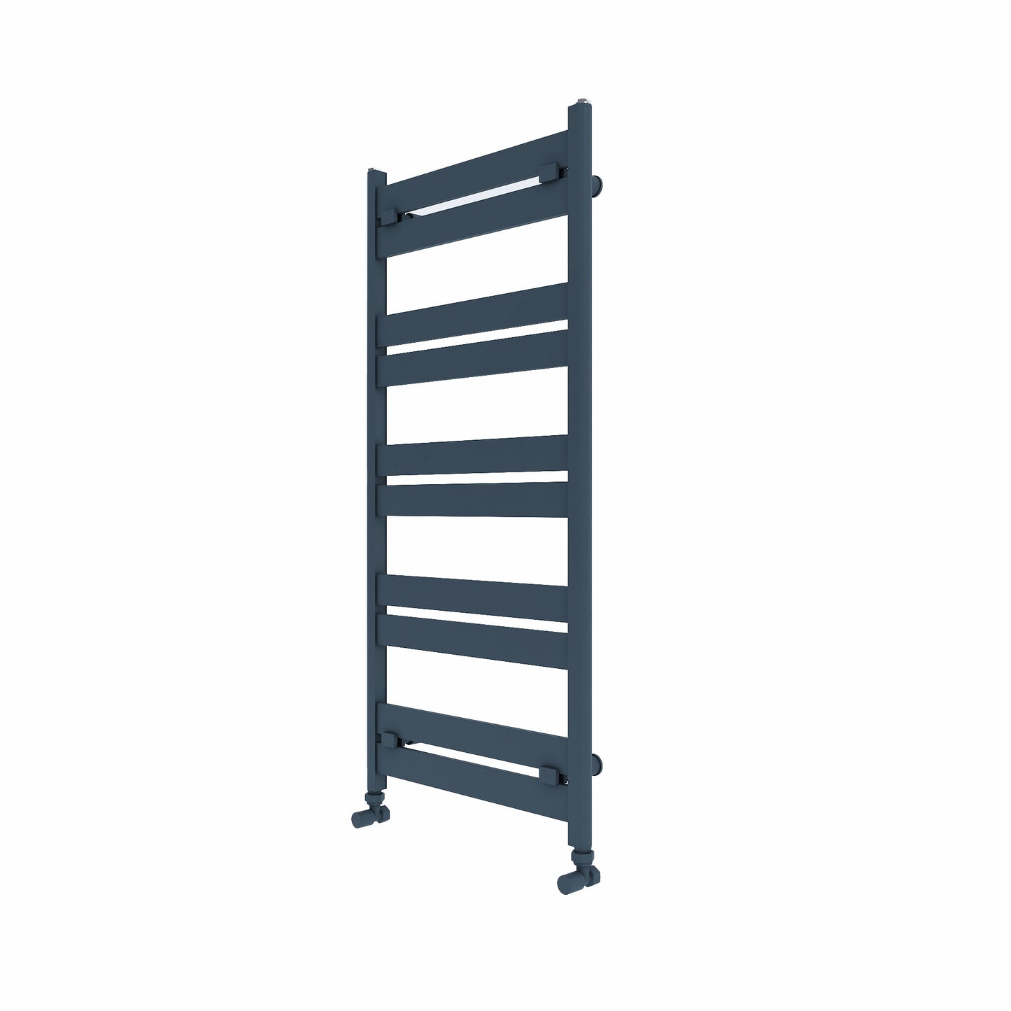 Carisa Handtuchtrockner aus Aluminium, modernes Design, Anthrazit