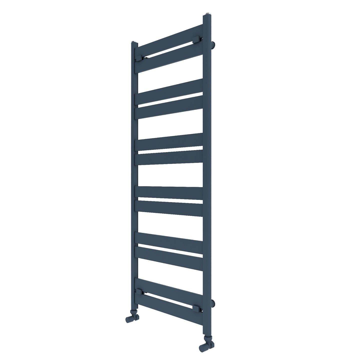 Carisa Handtuchtrockner aus Aluminium, modernes Design, Anthrazit