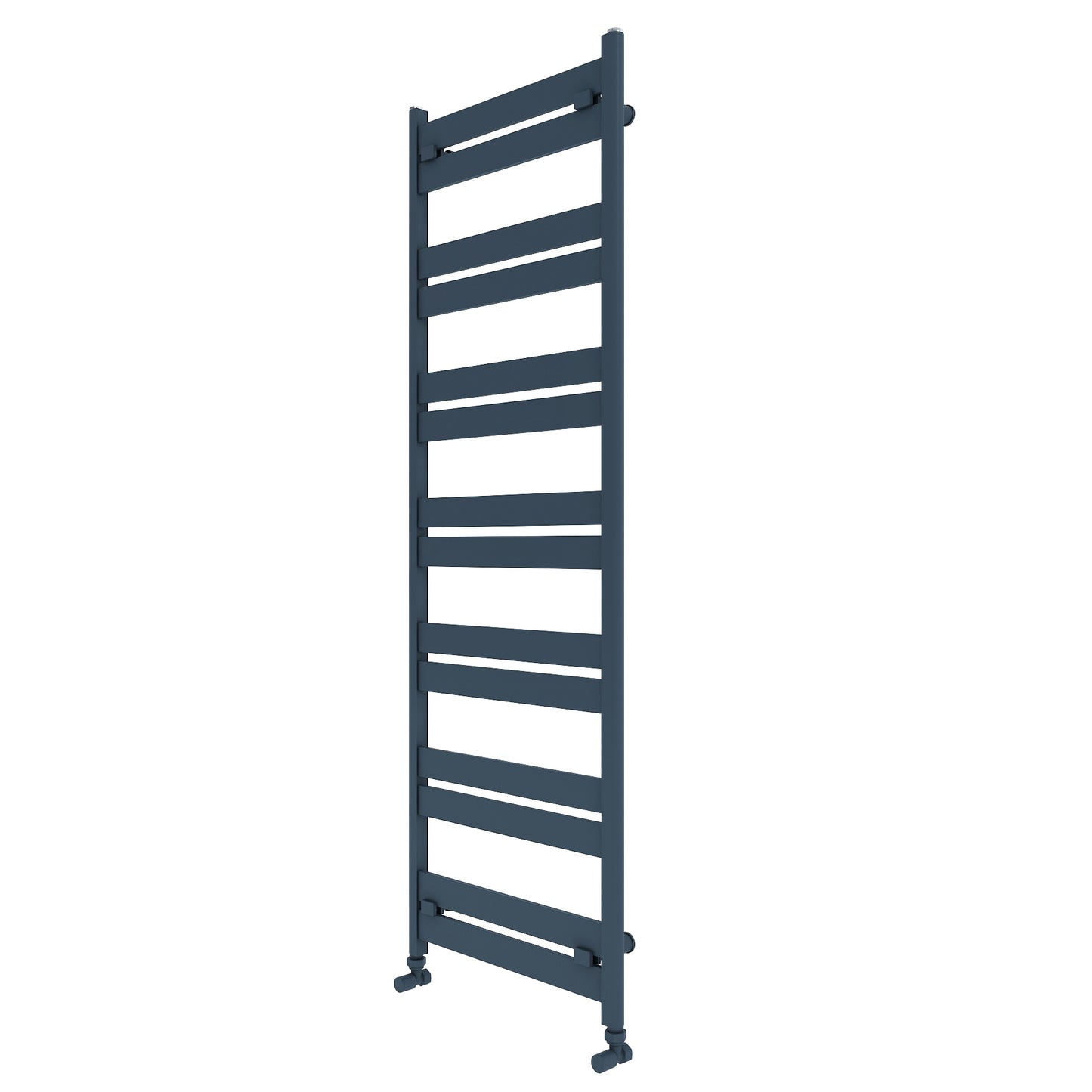 Carisa Handtuchtrockner aus Aluminium, modernes Design, Anthrazit