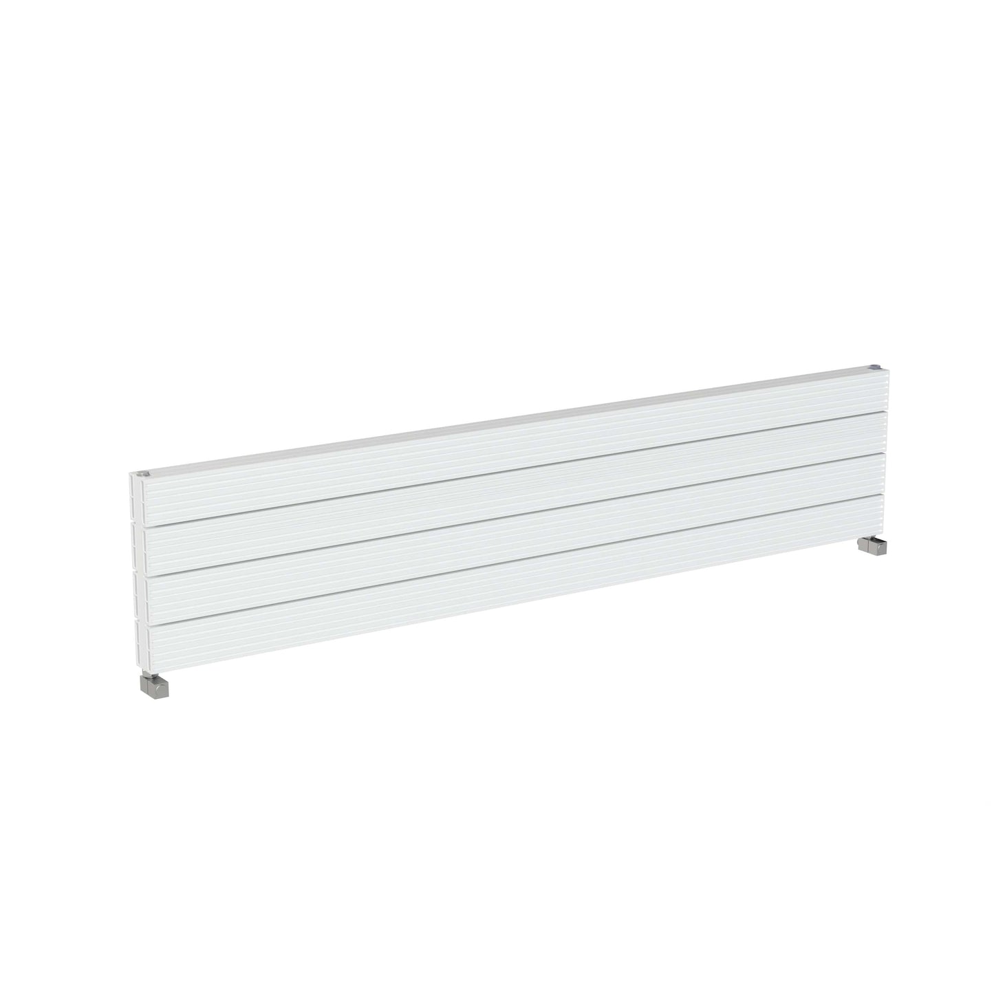 Carisa Monza Double XL Horizontaler Aluminium-Heizkörper, modernes Design, Weiß