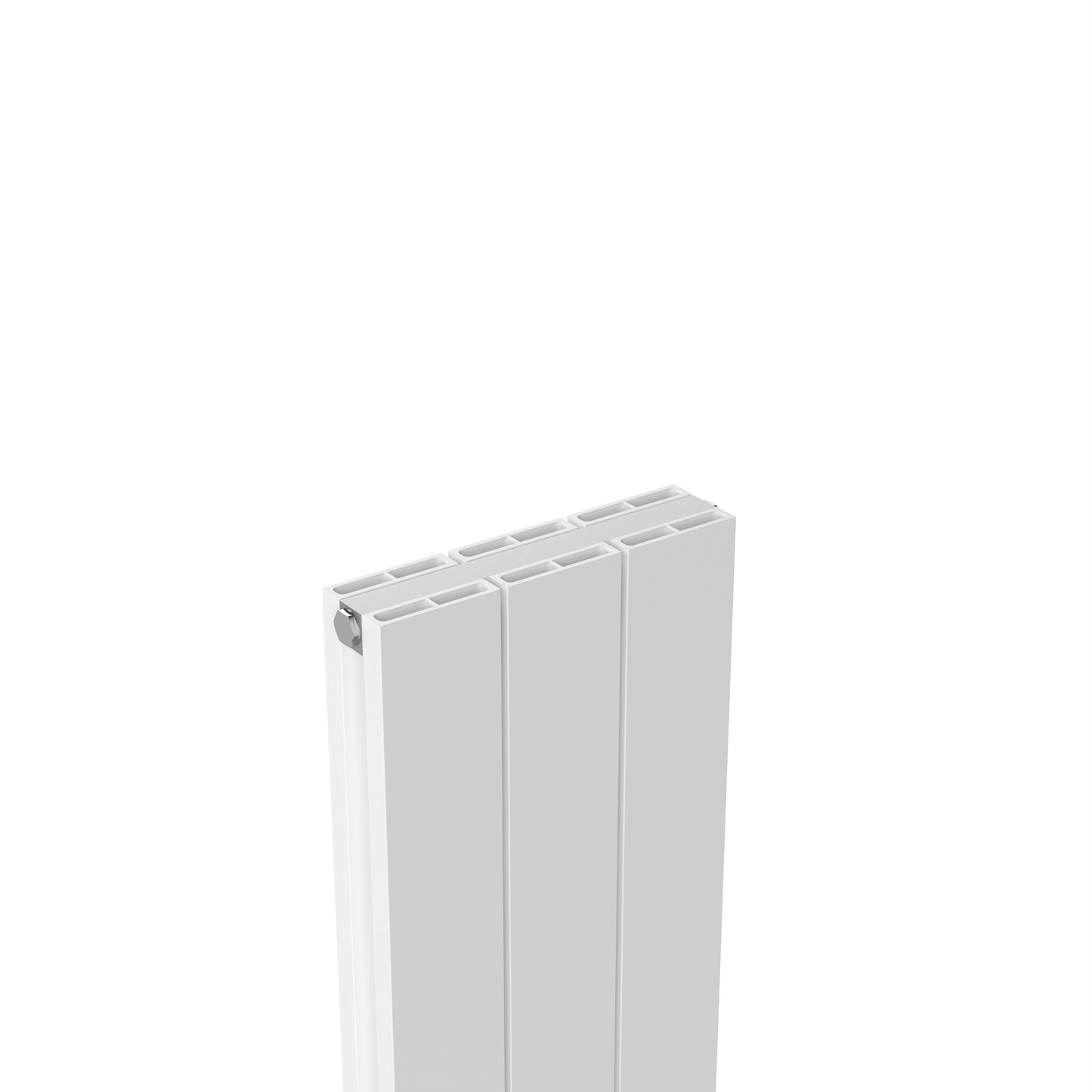 Carisa Nemo Horizontaler Aluminium-Heizkörper, modernes Design, Latte