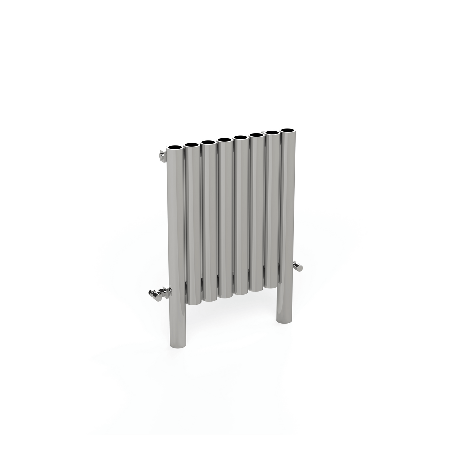 Carisa Mistral F Edelstahl-Heizkörper, horizontal, modernes Design, hochglanzpoliert