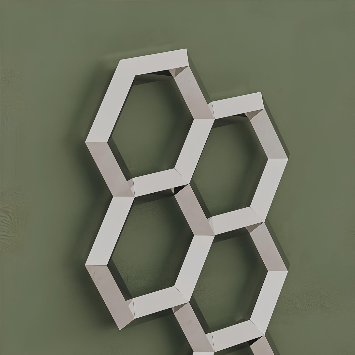 Carisa Alveole Handtuchwärmer aus Edelstahl, modernes Design, hochglanzpoliert