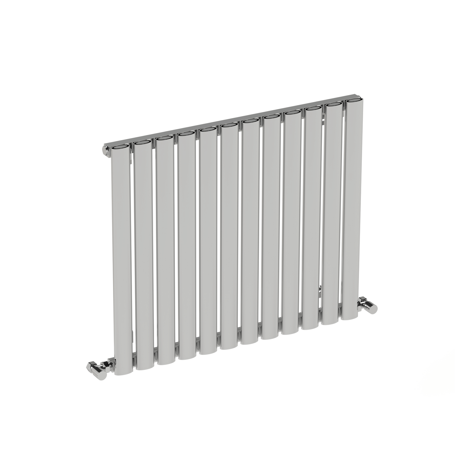 Carisa Tallis Aluminium-Heizkörper, horizontal, modernes Design, poliert, eloxiert