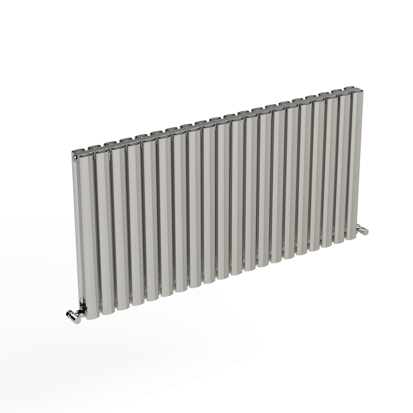 Carisa Tallis Aluminium-Heizkörper, horizontal, modernes Design, poliert, eloxiert