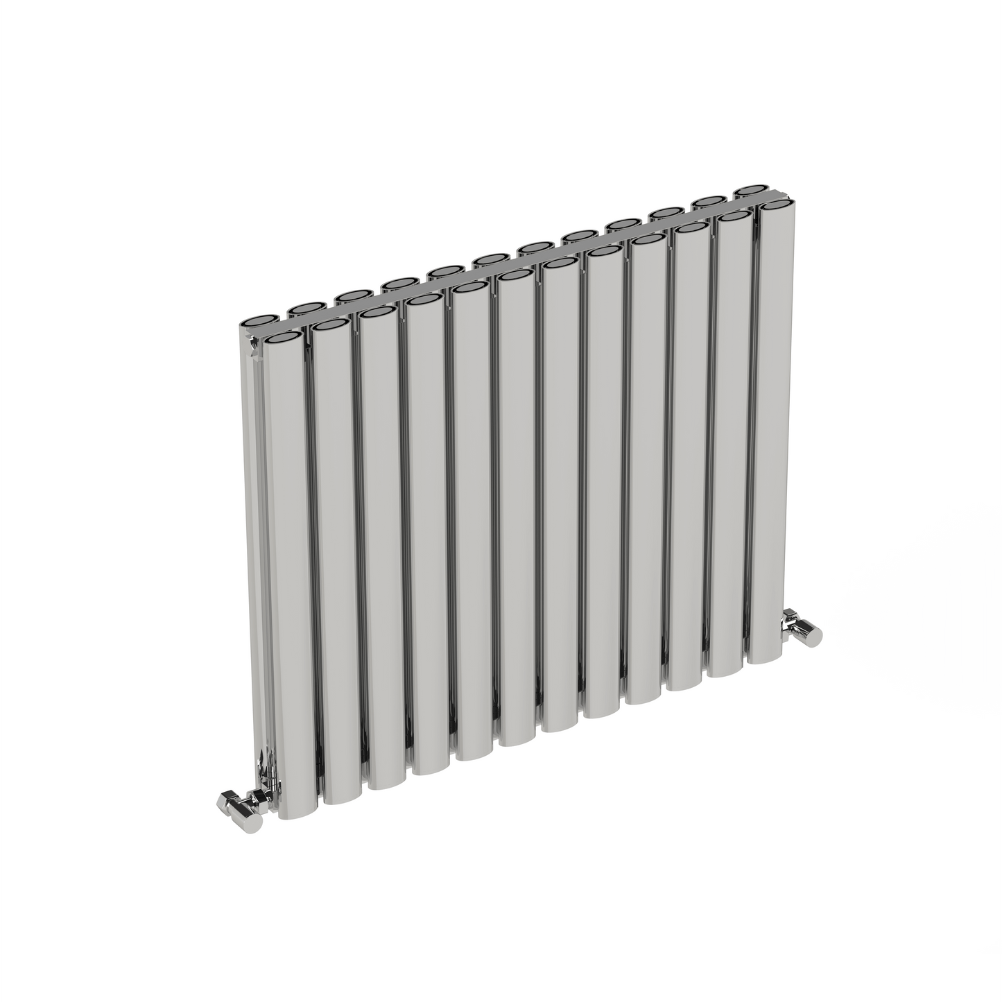 Carisa Tallis Aluminium-Heizkörper, horizontal, modernes Design, poliert, eloxiert
