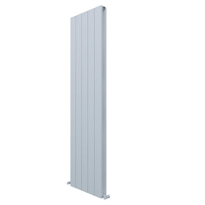 Carisa Monza Vertikaler Aluminium-Heizkörper, modernes Design, Weiß 