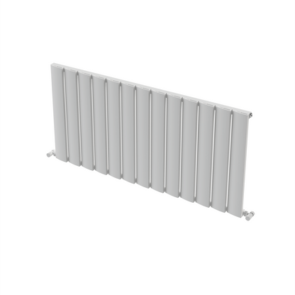 Carisa Step Aluminium-Heizkörper, horizontal, modernes Design, Weiß 