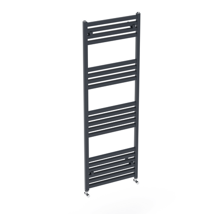 Carisa Fame Handtuchwärmer aus Aluminium, modernes Design, Anthrazit 