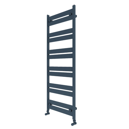 Carisa Handtuchtrockner aus Aluminium, modernes Design, Anthrazit 