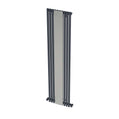 Carisa Sophia Spiegel Vertikaler Aluminiumheizkörper Modernes Design Anthrazit 