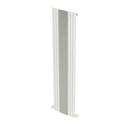 Carisa Sophia Spiegel Vertikaler Aluminiumheizkörper Modernes Design Weiß 