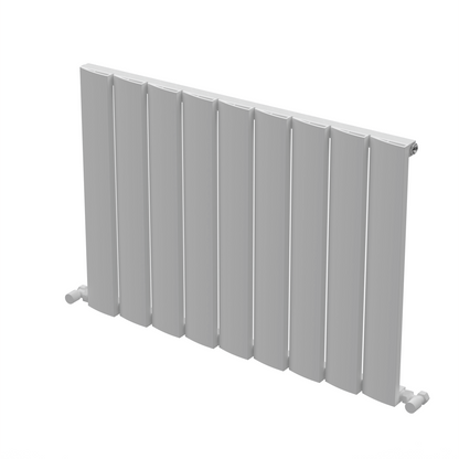 Carisa Step Aluminium-Heizkörper, horizontal, modernes Design, Weiß 