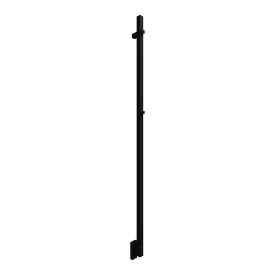 Carisa Maxim Sèche-Serviette Électrique Design Moderne Noir Mat