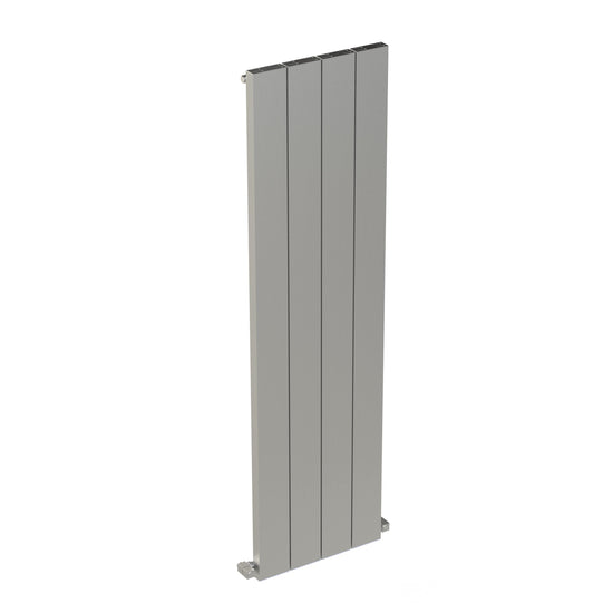 Carisa Elvino Vertikaler Aluminium-Heizkörper, modernes Design, poliert, eloxiert 